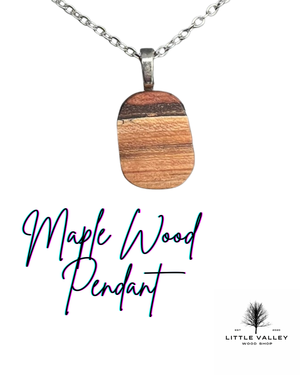 wood jewelry, Wooden Necklace Little Valley Wood Shop, Wooden necklace, nature jewelry, sustainable jewelry, necklace from reclaimed wood, recycled jewelry, wood design, small business, handmade jewelry, handmade necklace, wood working, wooden pendants, unique gifts, ecofriendly gifts, sustainable gifts, striped wood necklace, maple wood necklace, maple wood pendant necklace, sustainable gifts, ecofriendly gifts, sustainable gifts