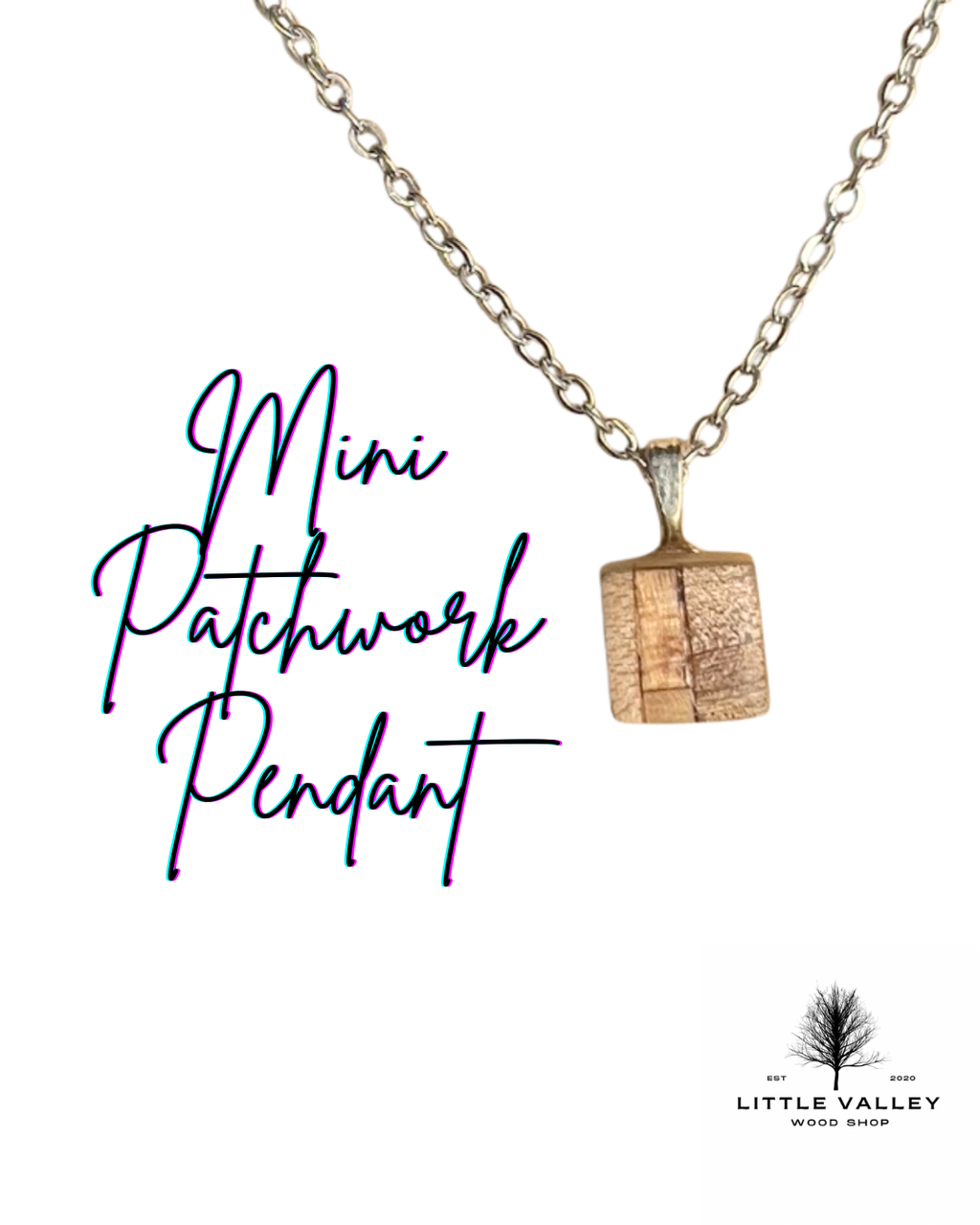 wood jewelry, Wooden Necklace Little Valley Wood Shop, Wooden earrings, nature jewelry, sustainable jewelry, necklace from reclaimed wood, recycled jewelry, wood design, small business, handmade jewelry, handmade necklace, wood working, wooden pendants, unique gifts, ecofriendly gifts, sustainable gifts, patchwork necklace, wood patchwork necklace pendant, wood patchwork design