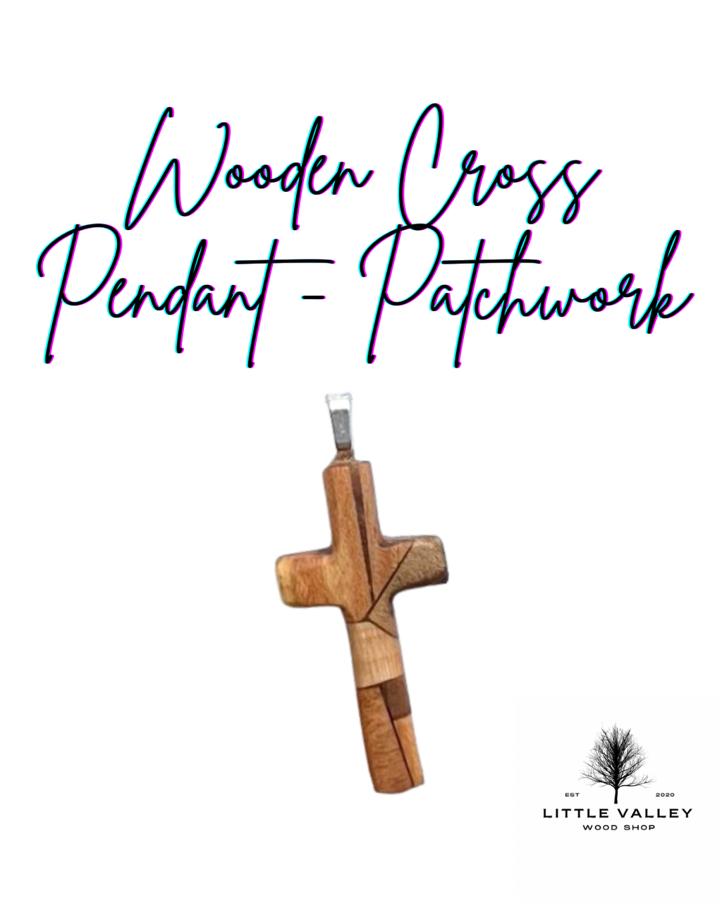 wood jewelry, Wooden Cross Pendants Little Valley Wood Shop, Wooden cross necklace, nature jewelry, sustainable jewelry, cross pendant from reclaimed wood, recycled jewelry, patchwork wood design, small business, handmade jewelry, handmade necklace, wood working, wooden patchwork pendants, unique gifts, ecofriendly gifts, sustainable gifts, first communion gifts, confirmation gifts, religious gifts, gifts for him, gifts for youth pastor, religious gifts, christian gifts