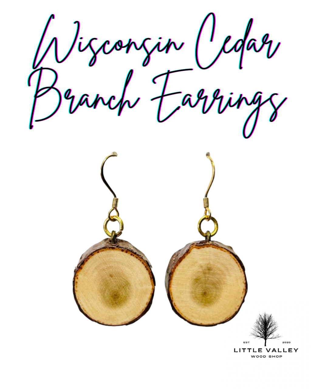 wood jewelry, Wooden Earrings Little Valley Wood Shop, Wooden earrings, nature jewelry, sustainable jewelry, earrings from reclaimed wood, recycled jewelry, wisconsin cedar wood design, small business, handmade jewelry, handmade earrings, wood working, wisconsin gifts, wisconsin earrings, unique gifts, ecofriendly gifts, sustainable gifts
